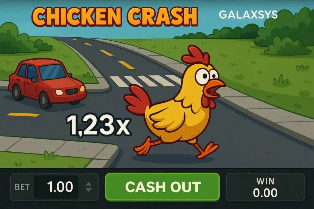 Обзор Chicken Crash от Galaxsys: что нового в crash-играх 2025