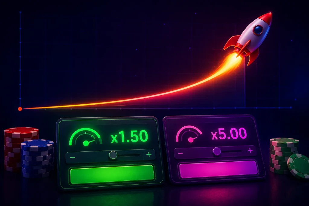 Две ставки в краш-играх: как работает сплит-стратегия
