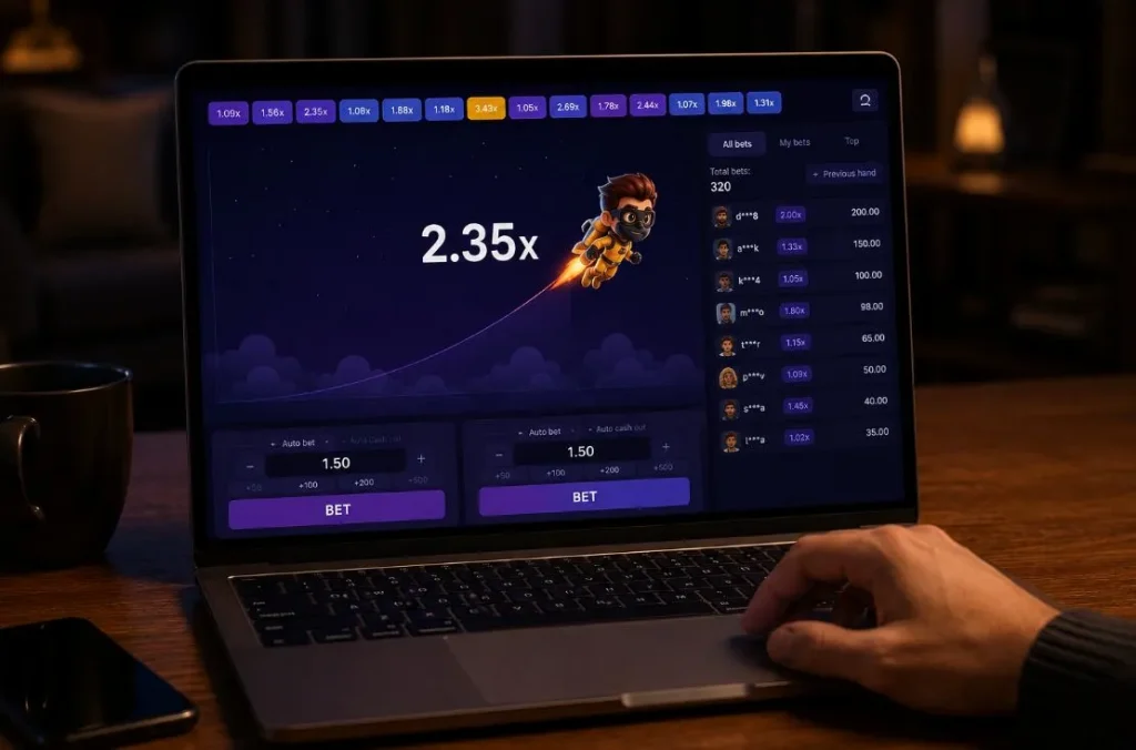 Lucky Jet: обзор краш-игры с быстрыми раундами и динамичным кэшаутом