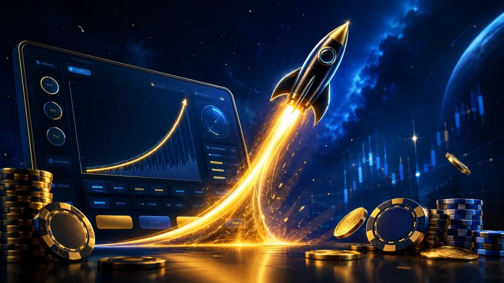Rocketman: как работает краш-игра с быстрым ростом множителя